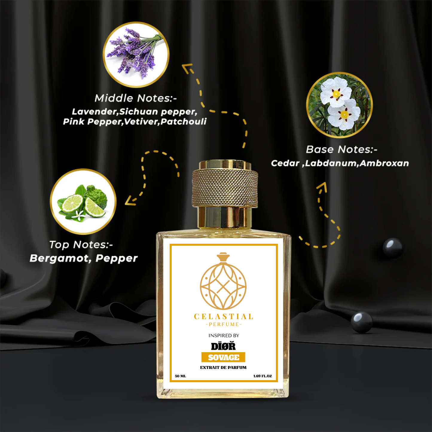Inspired by Di0r S@uv@ge Perfume ( Worn by J0hnny depp )